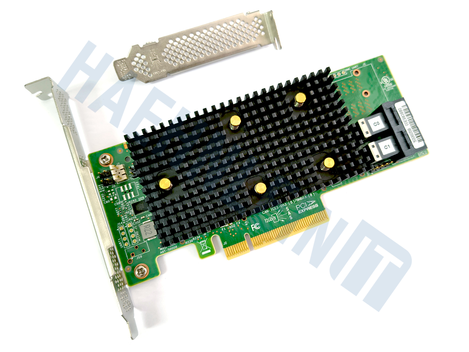 Broadcom 05-50008-02 9440-8i Memory Controller (RAID) - Plug-in Card - Low-Profile Black/Green